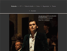 Tablet Screenshot of kristjansson-tenor.com